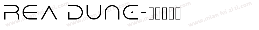 Rea dUNE字体转换